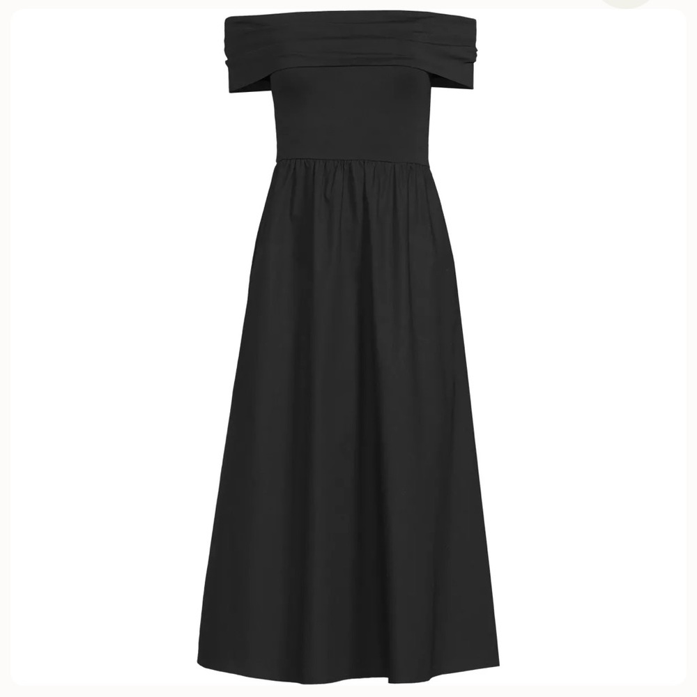 Lands' End Off the Shoulder Slender Dress Black
With pockets - Picture 10 of 12